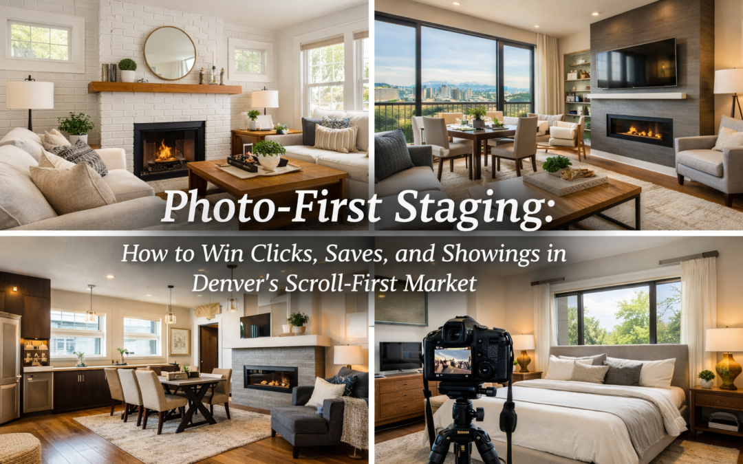 Photo-First Staging: How to Win Clicks, Saves, and Showings in Denver’s Scroll-First Market